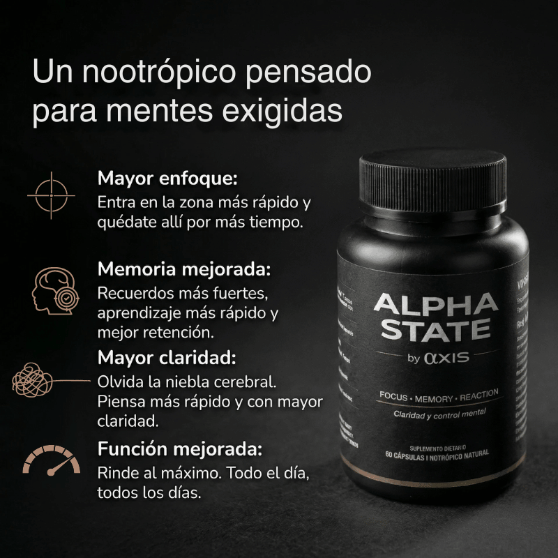 Alpha State® | Pensar con claridad, decidir con control