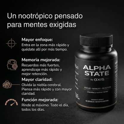 Alpha State® | Claridad y control mental. Pensar mejor. Decidir mejor. Rendir mejor.